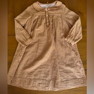 Edgehill Collection Litle Girls Dress Peter Pan Collar A Line Size 6x
